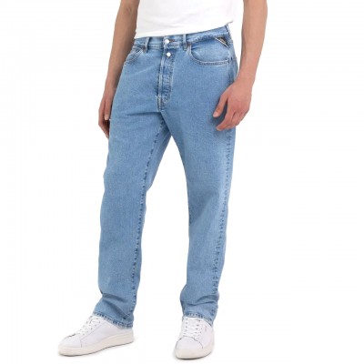 Jeans Straight Fit Light Blue