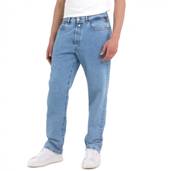 Straight Fit Light Blue Jeans
