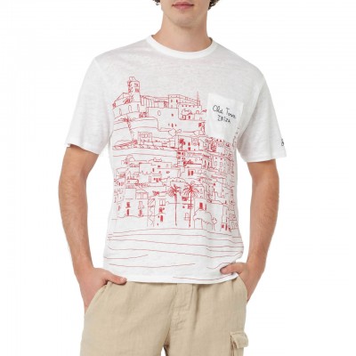 Ecstasea Ibiza Linen T-Shirt