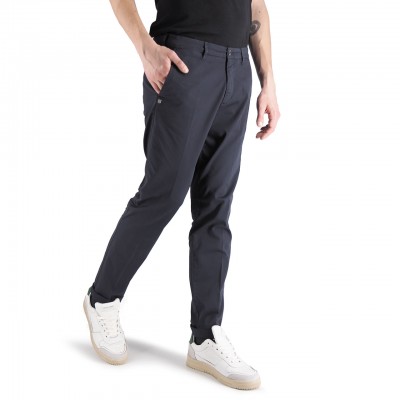 Lenny Blue Chino Trousers