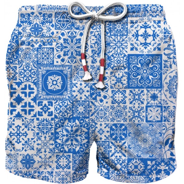 Swim Short With Cord Coulisse Caprese