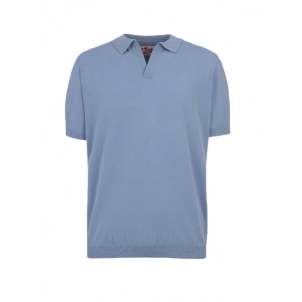 Sloan Polo Shirt In Thread With Embroidery