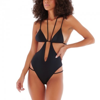Kira Black One-piece Swimsuit