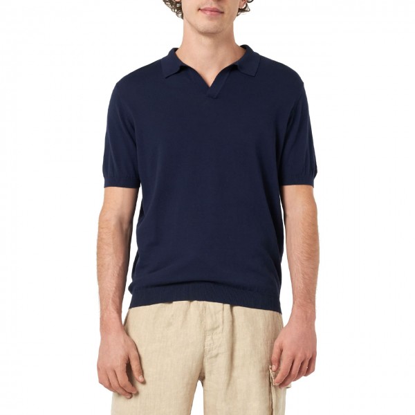 Sloan Polo Shirt In Thread With Embroidery