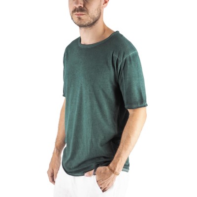 T-Shirt Manica Corta Sea Green
