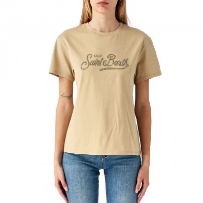 Emilie Logo Rhinestone T-Shirt