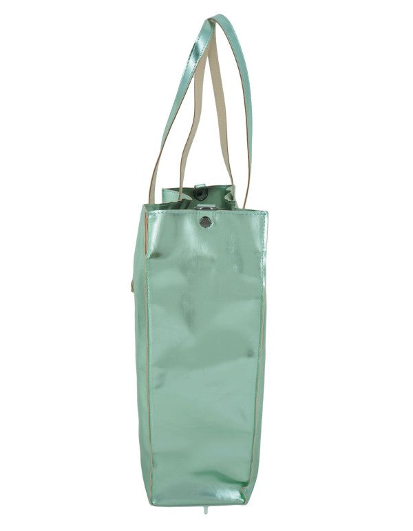 SHOPPER IN ECOPELLE VERDE