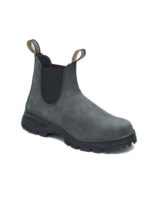 2238 Rustic Black Leather