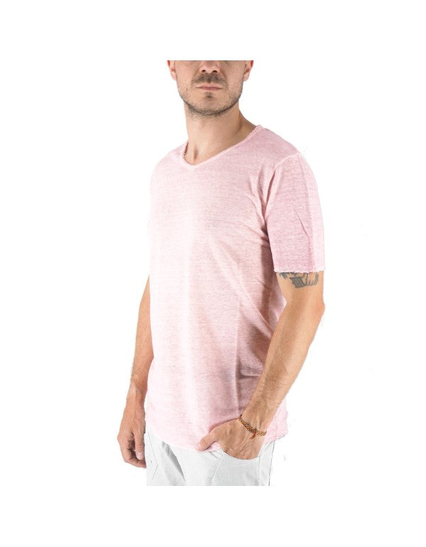 Granada T-Shirt In Pure Linen