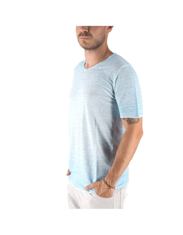 Granada T-Shirt In Pure Linen