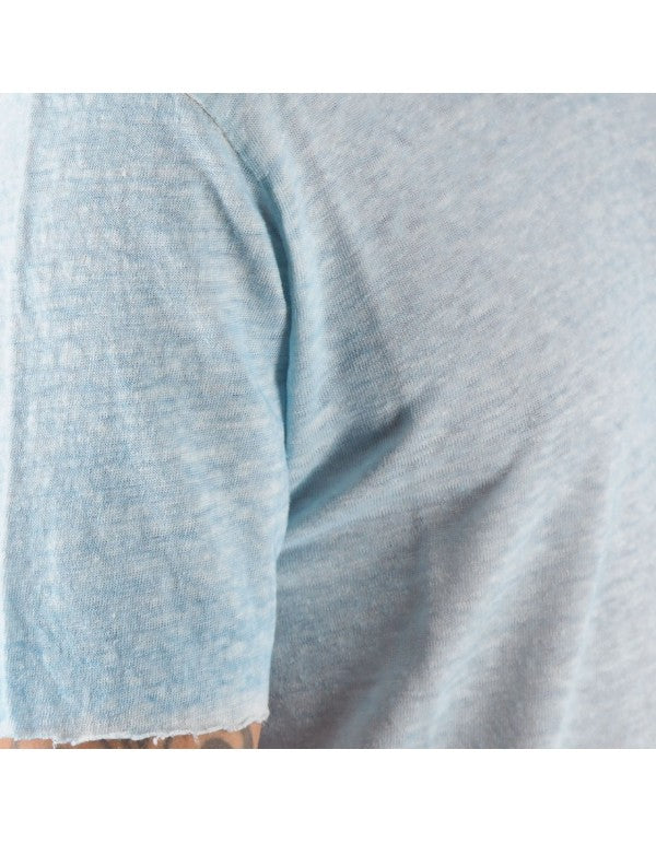 Granada T-Shirt In Pure Linen