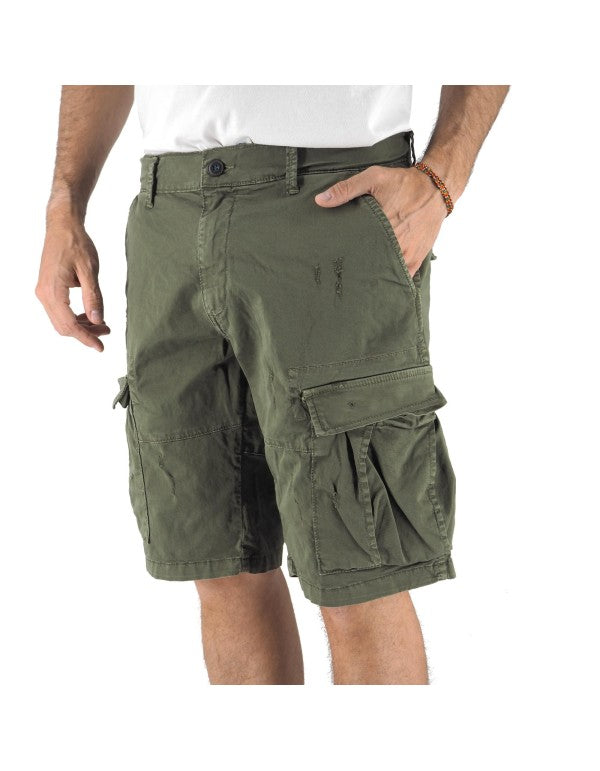 Dsq Cargo Bermuda Shorts In Cotton