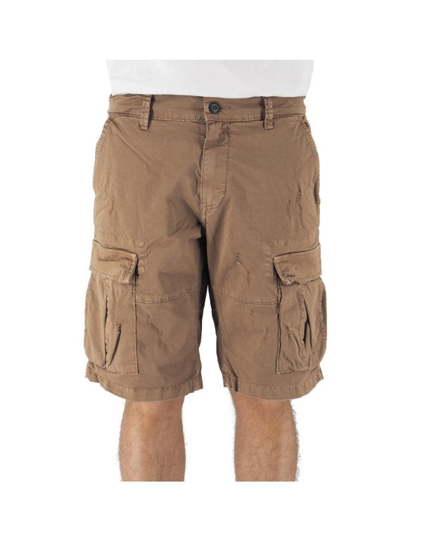 Dsq Cargo Bermuda Shorts In Cotton
