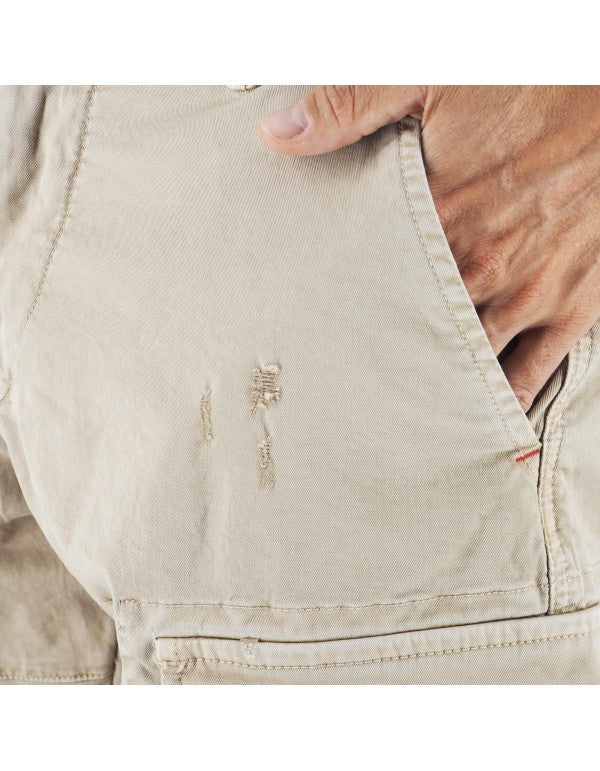 Dsq Cargo Bermuda Shorts In Cotton