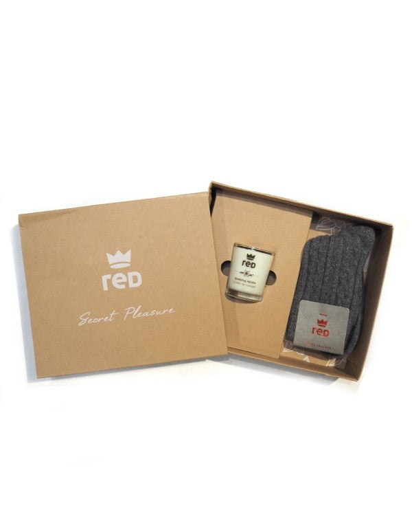 Kit Red x Secret Pleasure Calza + Candela