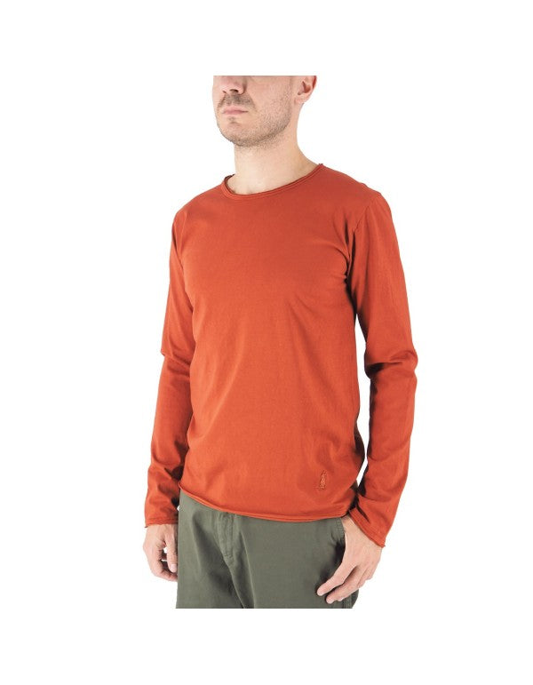 T-Shirt A Manica Lunga Siviglia Ruggine