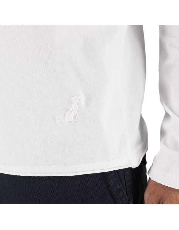 T-Shirt A Manica Lunga Siviglia Bianco