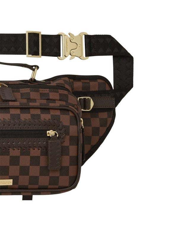 Core Emboss Check Cargo Pouch