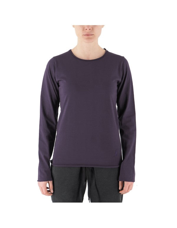 T-Shirt A Manica Lunga Alicante Viola Scuro