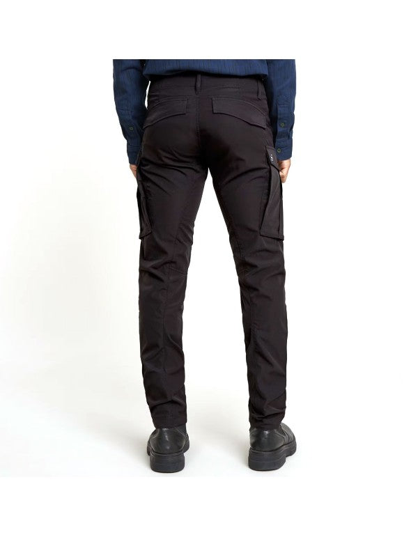 Pantalone Rovic Zip 3D Regular Tapered Dk Black