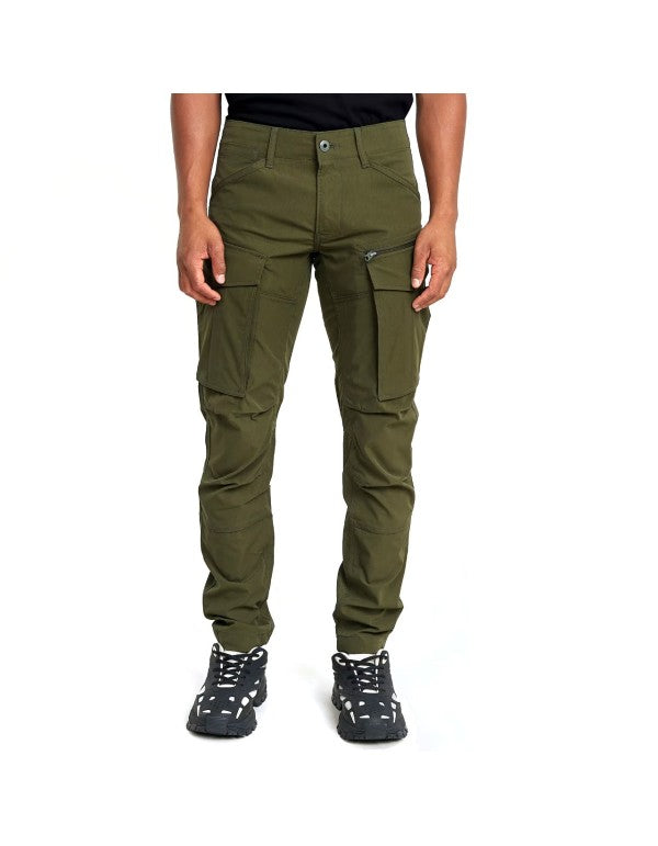 Pantalone Rovic Zip 3D Regular Tapered Shadow Olive