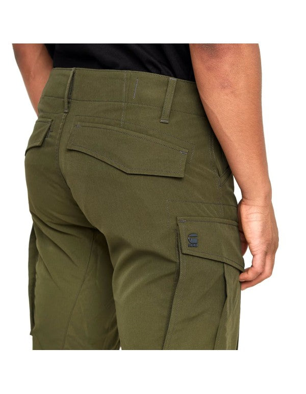 Pantalone Rovic Zip 3D Regular Tapered Shadow Olive