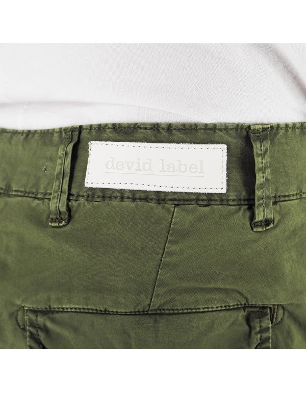Pantalone Cargo Da Uomo Portorico Verde