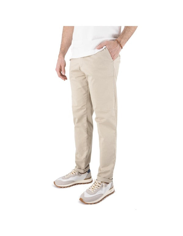 Pantalone Chino Capri Calce