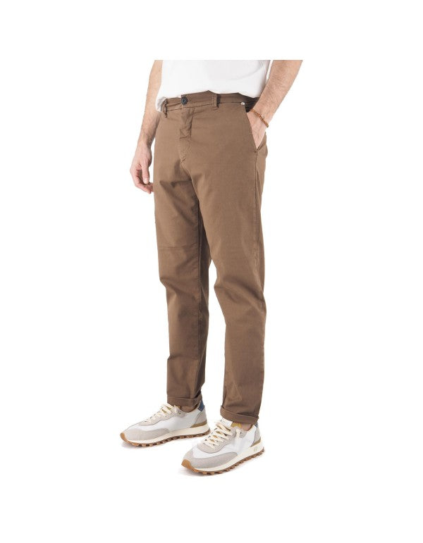 Pantalone Chino Capri Tabacco