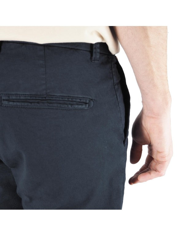 Pantalone Chino Capri Blu Navy