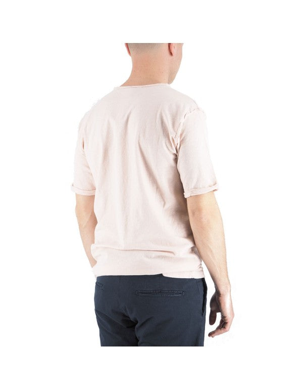 T-Shirt Pocket Fiamma Rosa