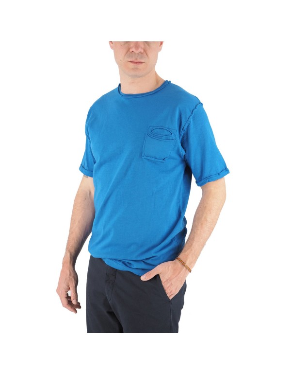 T-Shirt Pocket Fiamma Blu Royal