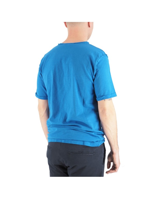 Royal Blue Flame Pocket T-Shirt
