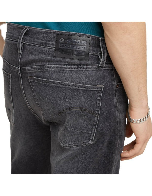 Jeans 3301 Slim Faded Black Magnet