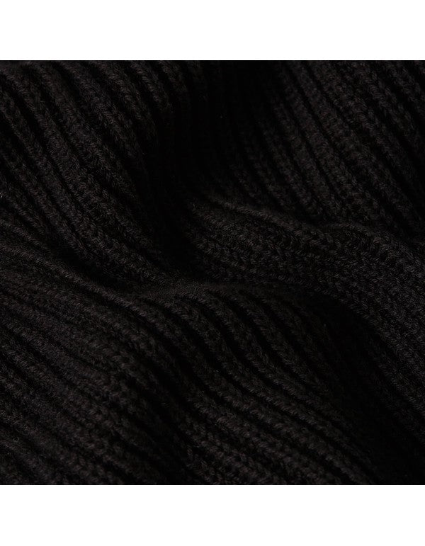 Woven Mix R Knit Dk Black Shirt