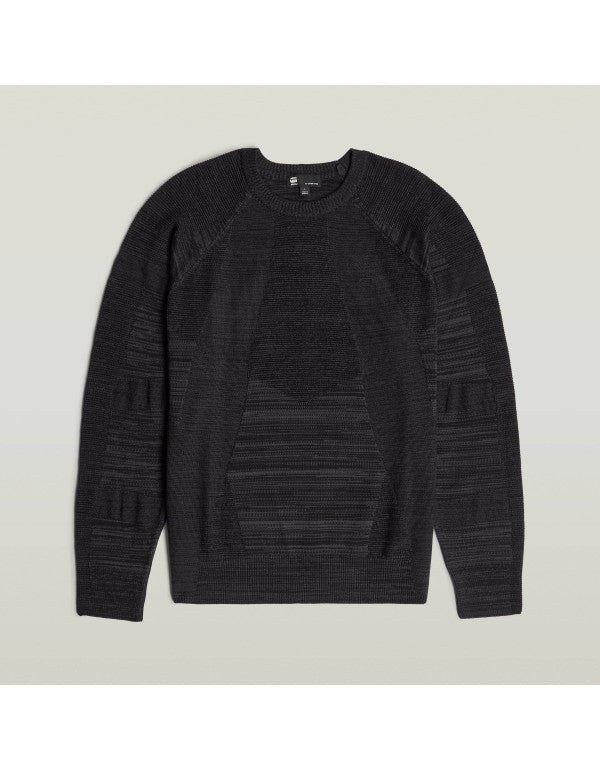 3d Biker R Knit Dk Black/asphalt