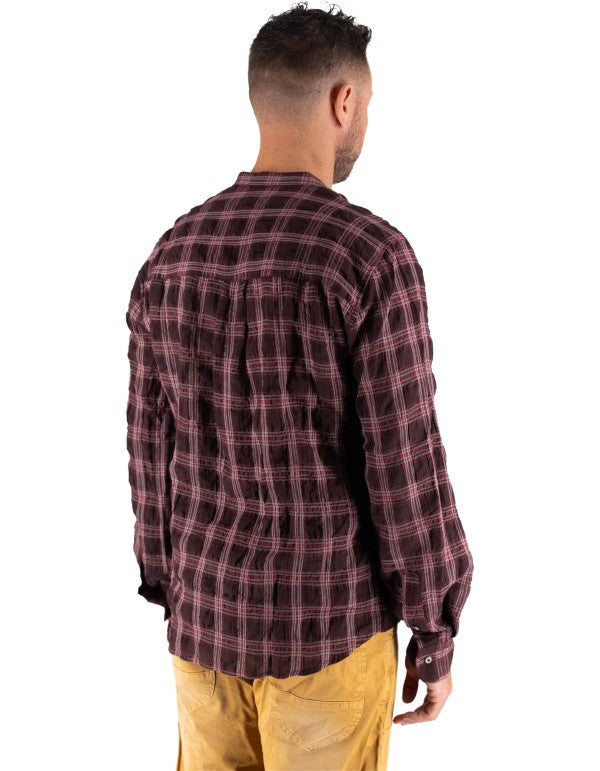 Camicia A Quadri Rosso