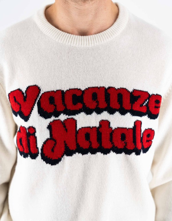 Maglia Heron Vacanze di Natale Panna