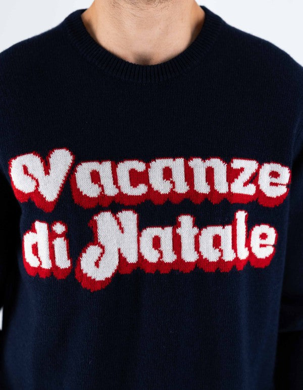 Maglia Heron Vacanze di Natale Blu