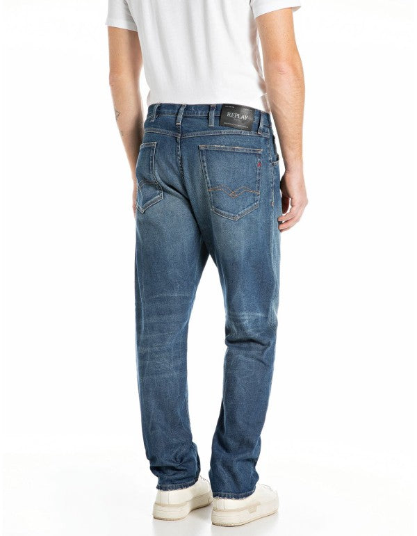 Waine Dark Blue Jeans