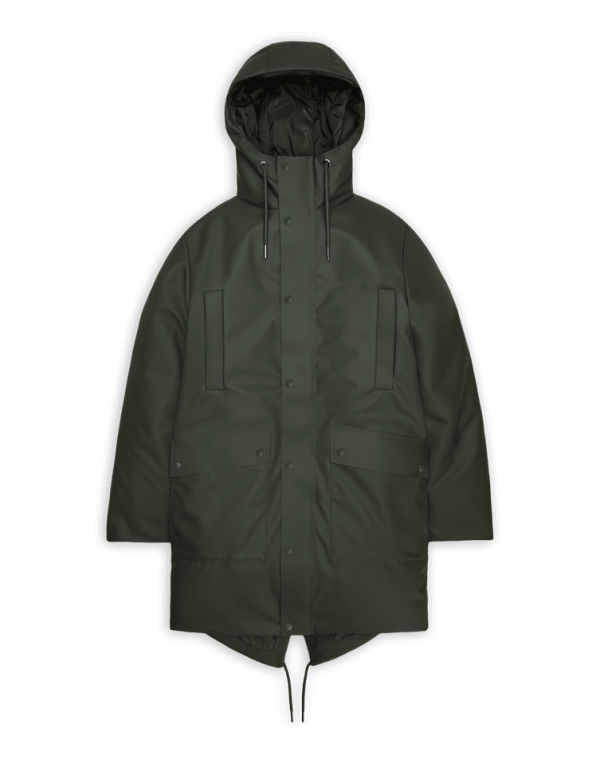 Long Parka Green