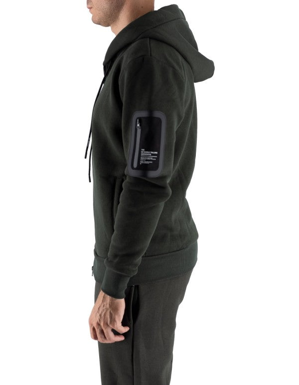 Repocket Full Zip Hoodie Military