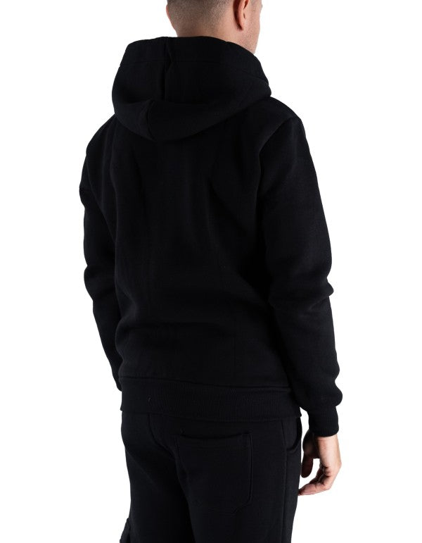Repocket Full Zip Hoodie Man Black