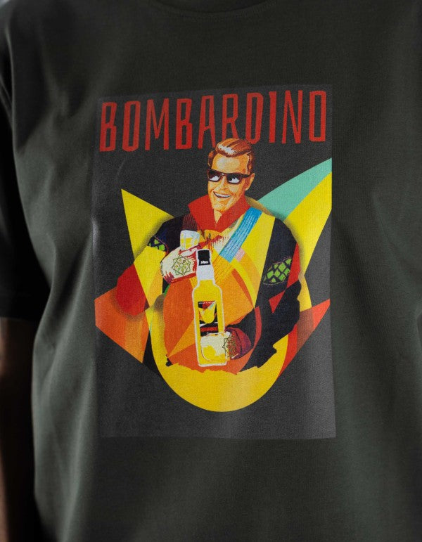 T-shirt Uomo Bombardino Verde Militare