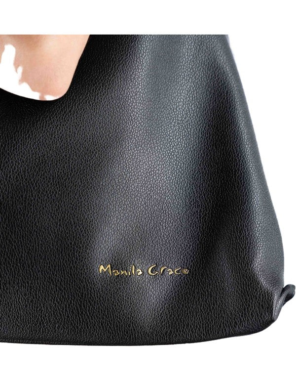 Black Fringe Sac Bag