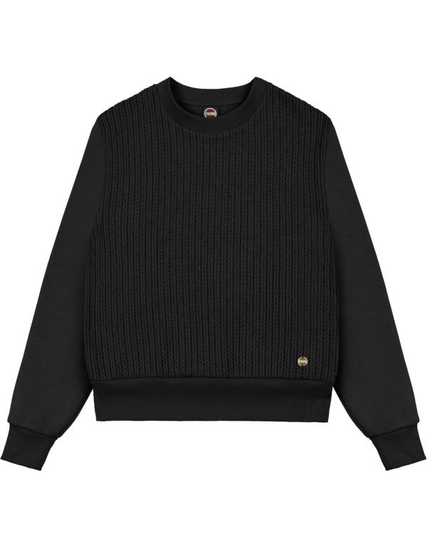 Women's Cable Knit Sweatshirt