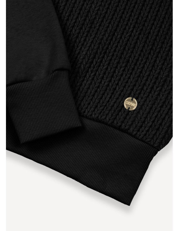 Women's Cable Knit Sweatshirt