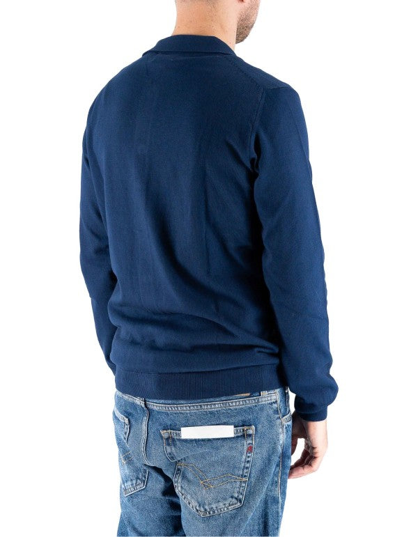 Malpasso Blue Lightweight Cardigan