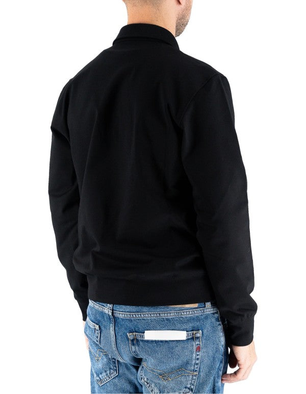 Polo Uomo Tinta Unita Nero