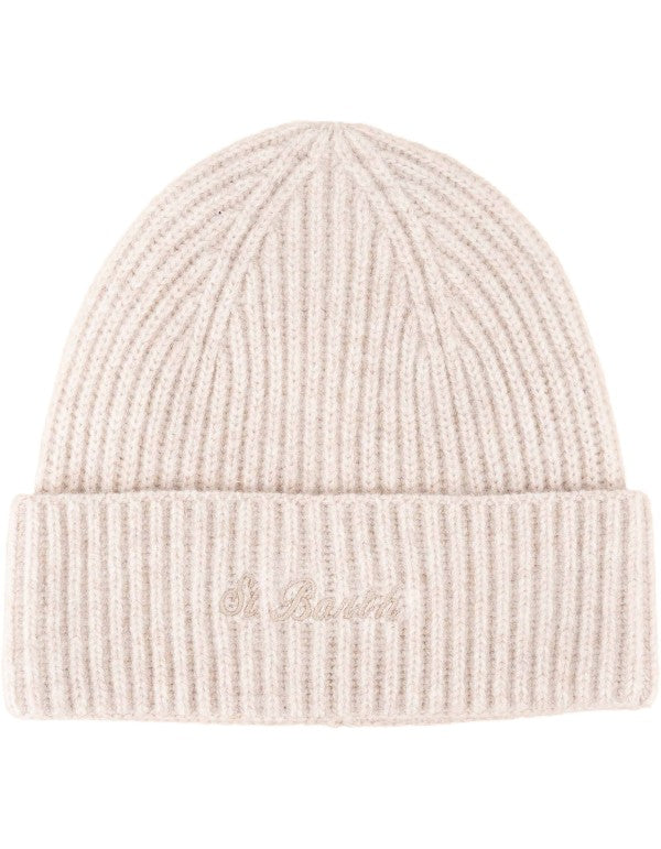Moss Wool Beige Beanie